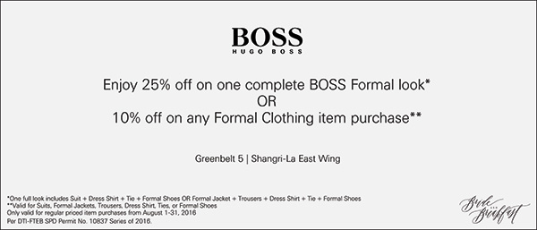 boss discount code