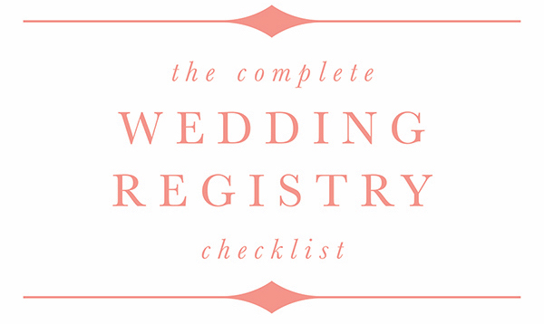 Ultimate Wedding Registry List | Philippines Wedding Blog