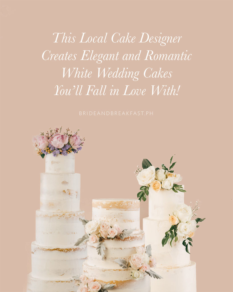 White Cakes By Naked Patisserie Philippines Wedding Blog