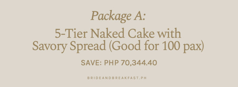 Naked Patisserie Mid Year Sale Philippines Wedding Blog