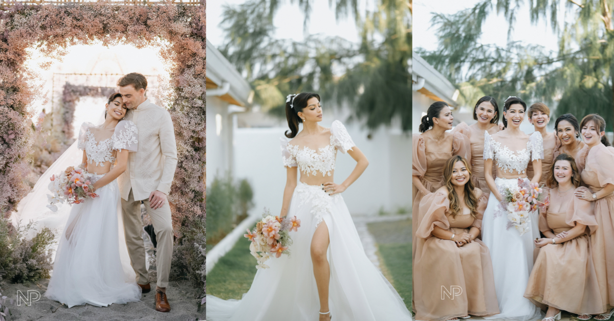 Glaiza De Castro Beach Wedding Philippines Wedding Blog