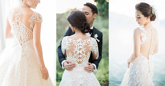 5 Breathtaking Wedding Gown Back Styles-cheohanoi.vn