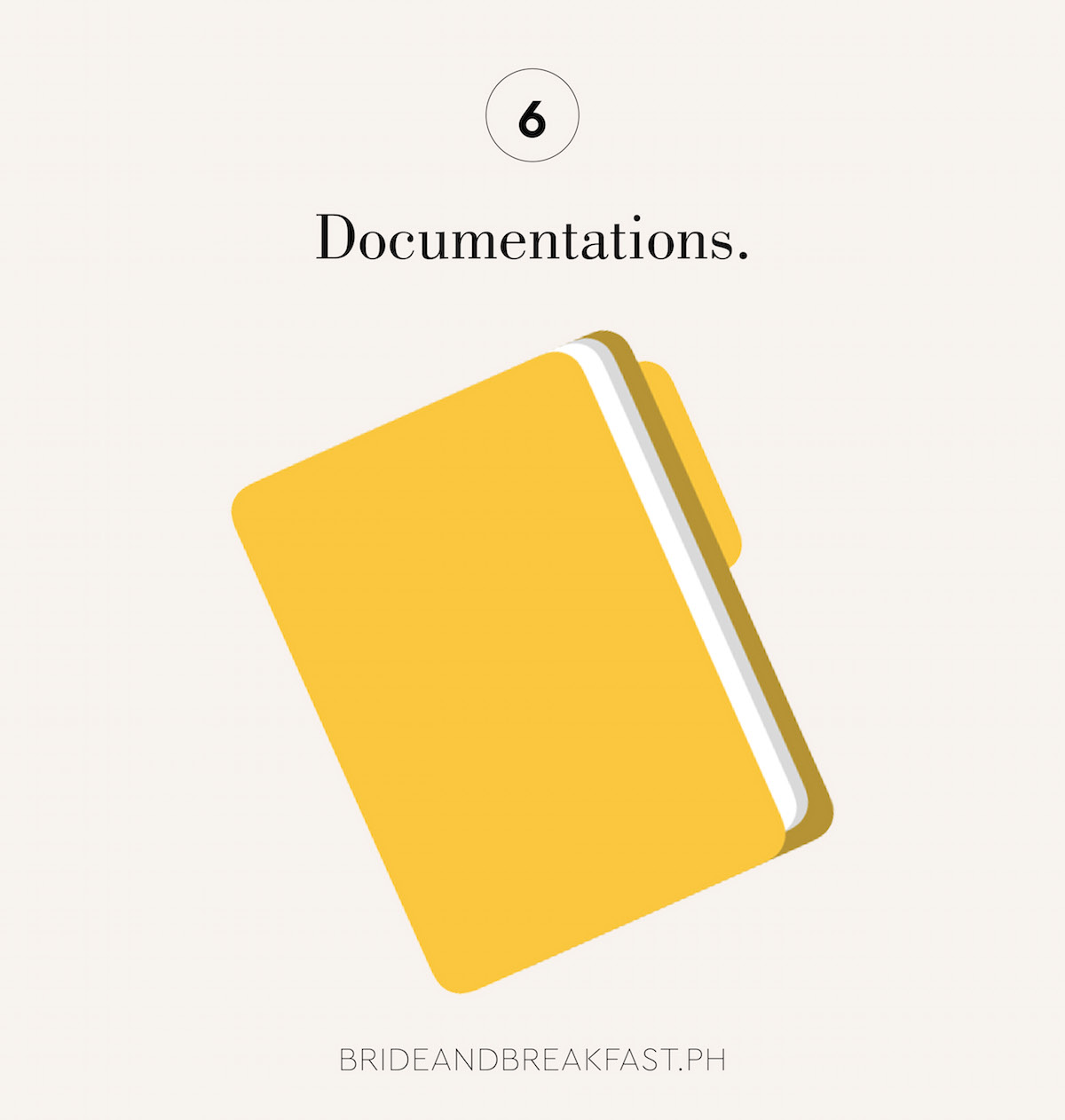 6 Documentations.