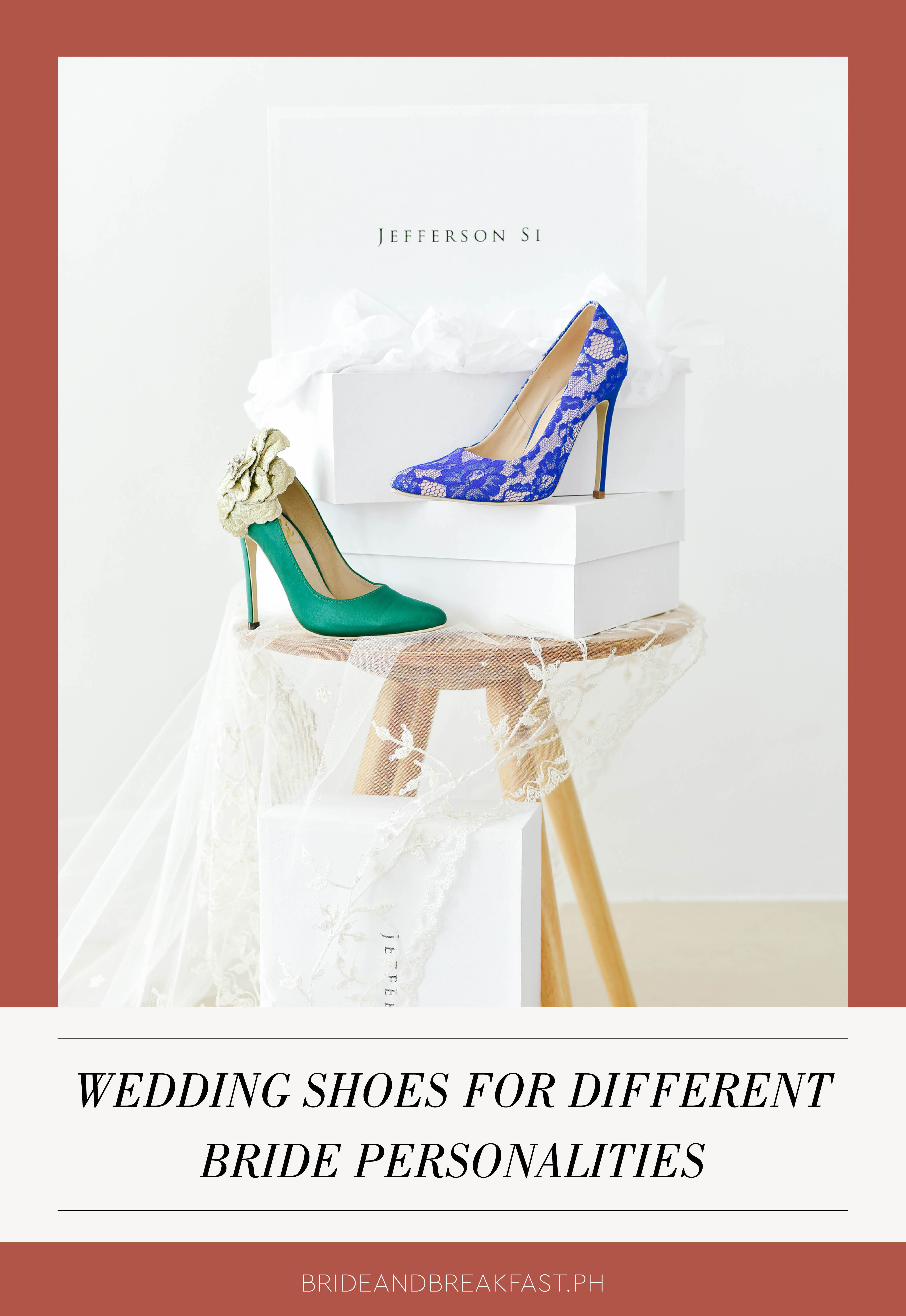 Wedding Shoes for Different Bride Personalities