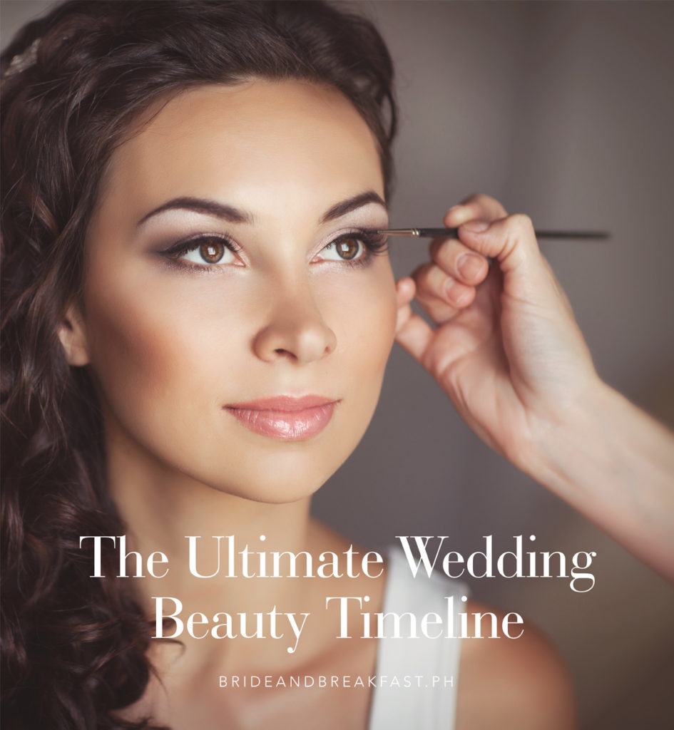 The Ultimate Wedding Beauty Timeline