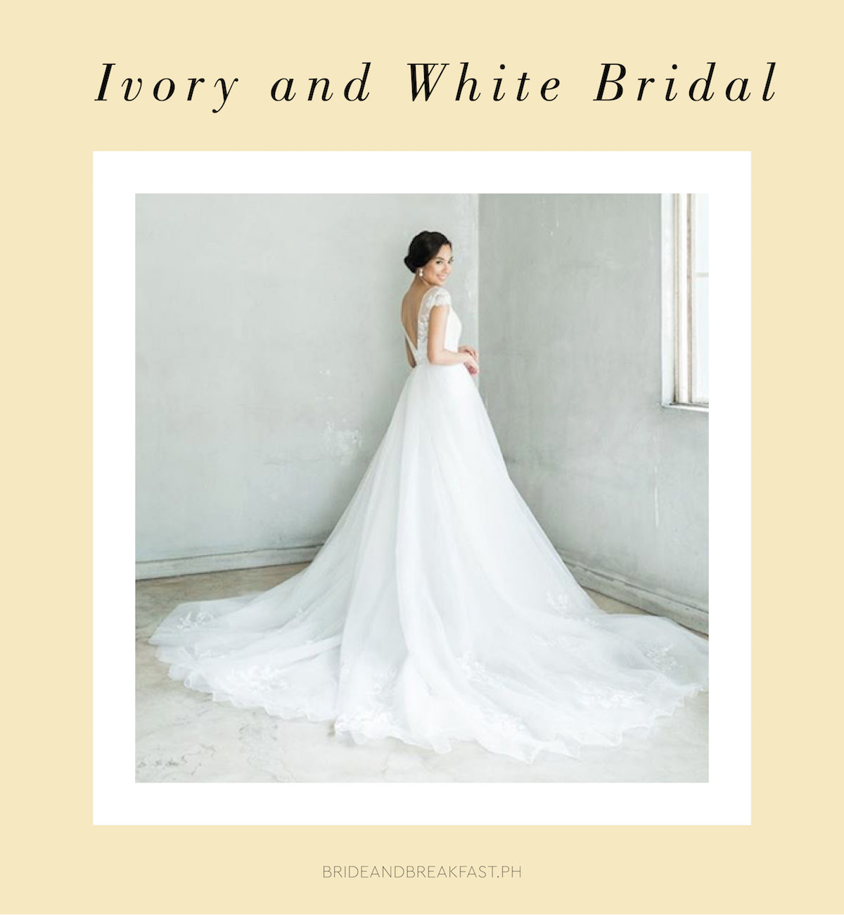 Ivory and White Bridal