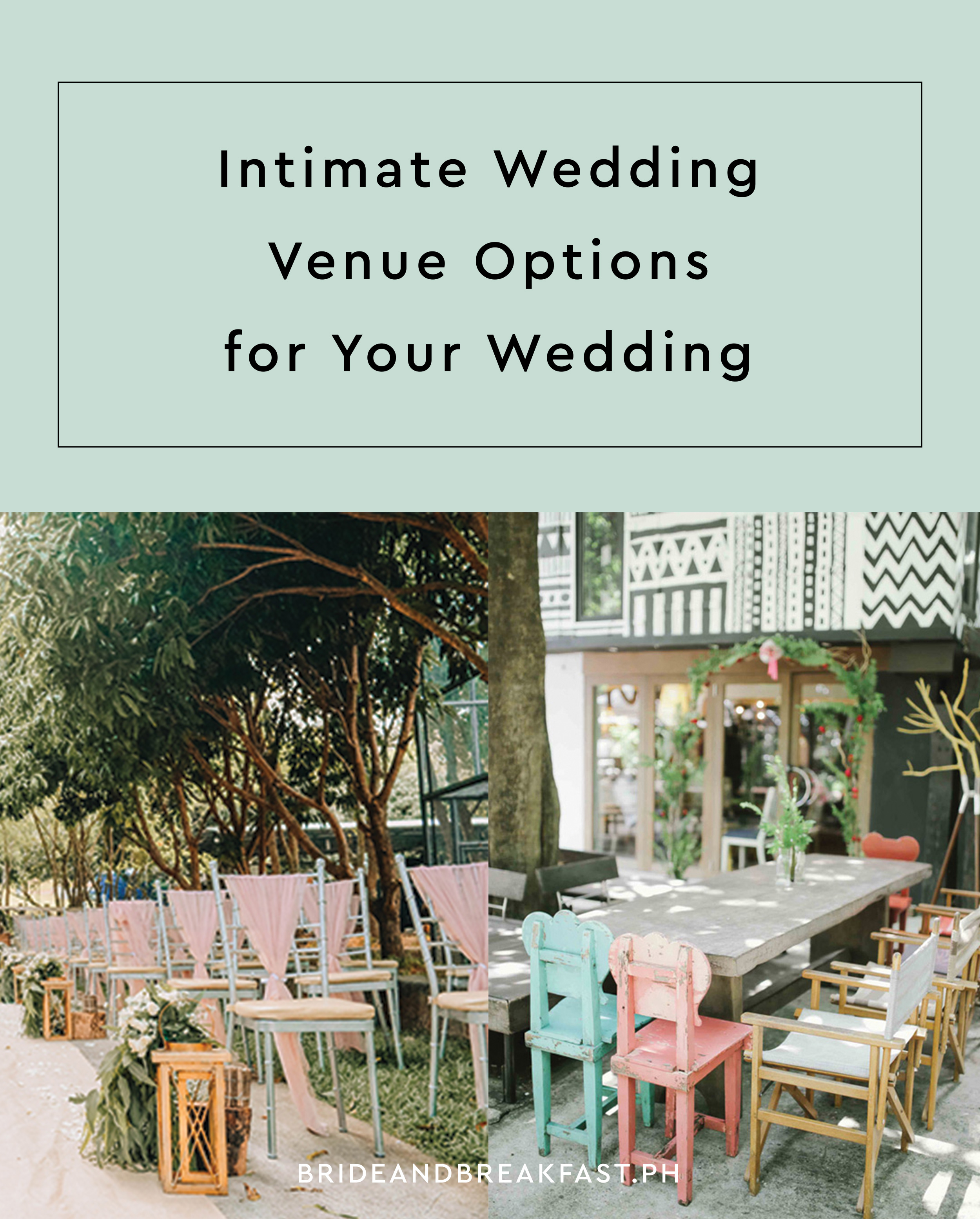 Intimate Wedding Venues Philippines Wedding Blog