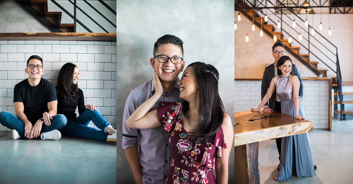 Indoor Engagement Shoot in Manila Philippines Wedding Blog