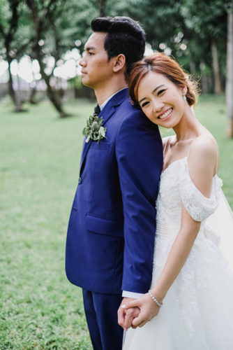 A Chic Blue Garden Wedding | Philippines Wedding Blog