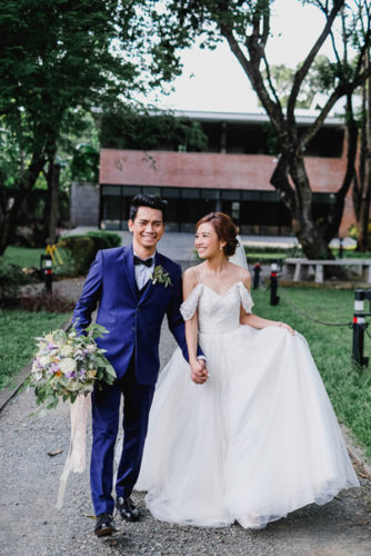 A Chic Blue Garden Wedding | Philippines Wedding Blog