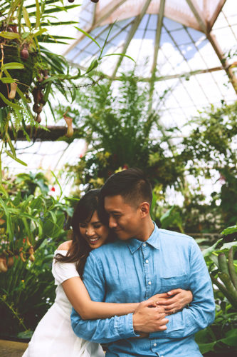 Engagement Shoot in a Garden | Philippines Wedding Blog