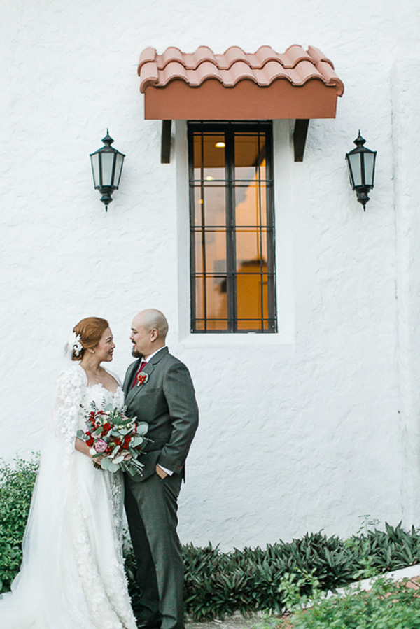 Pink And Maroon Tagaytay Wedding Philippines Wedding Blog