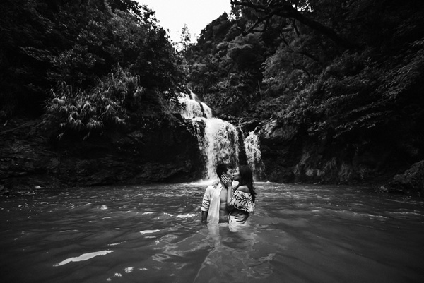 Waterfall and Beach Engagement | Philippines Wedding Blog