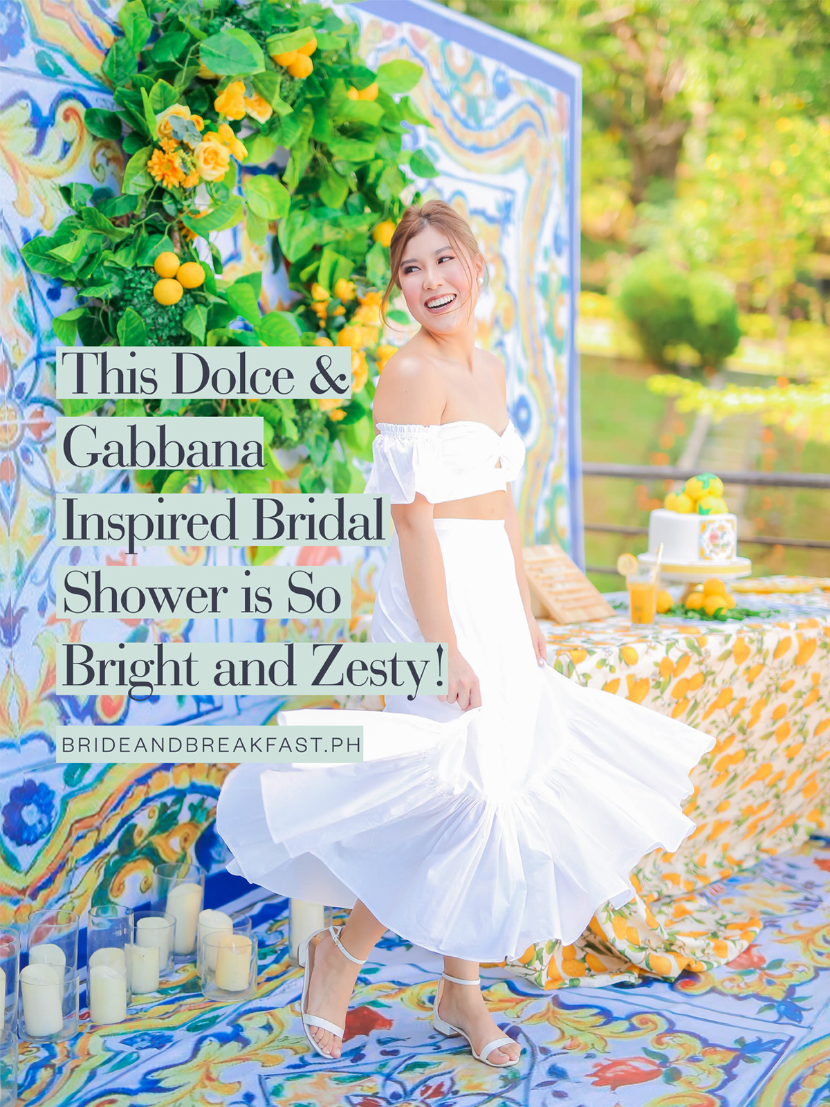 A Fun and Zesty Bridal Shower | Philippines Wedding Blog