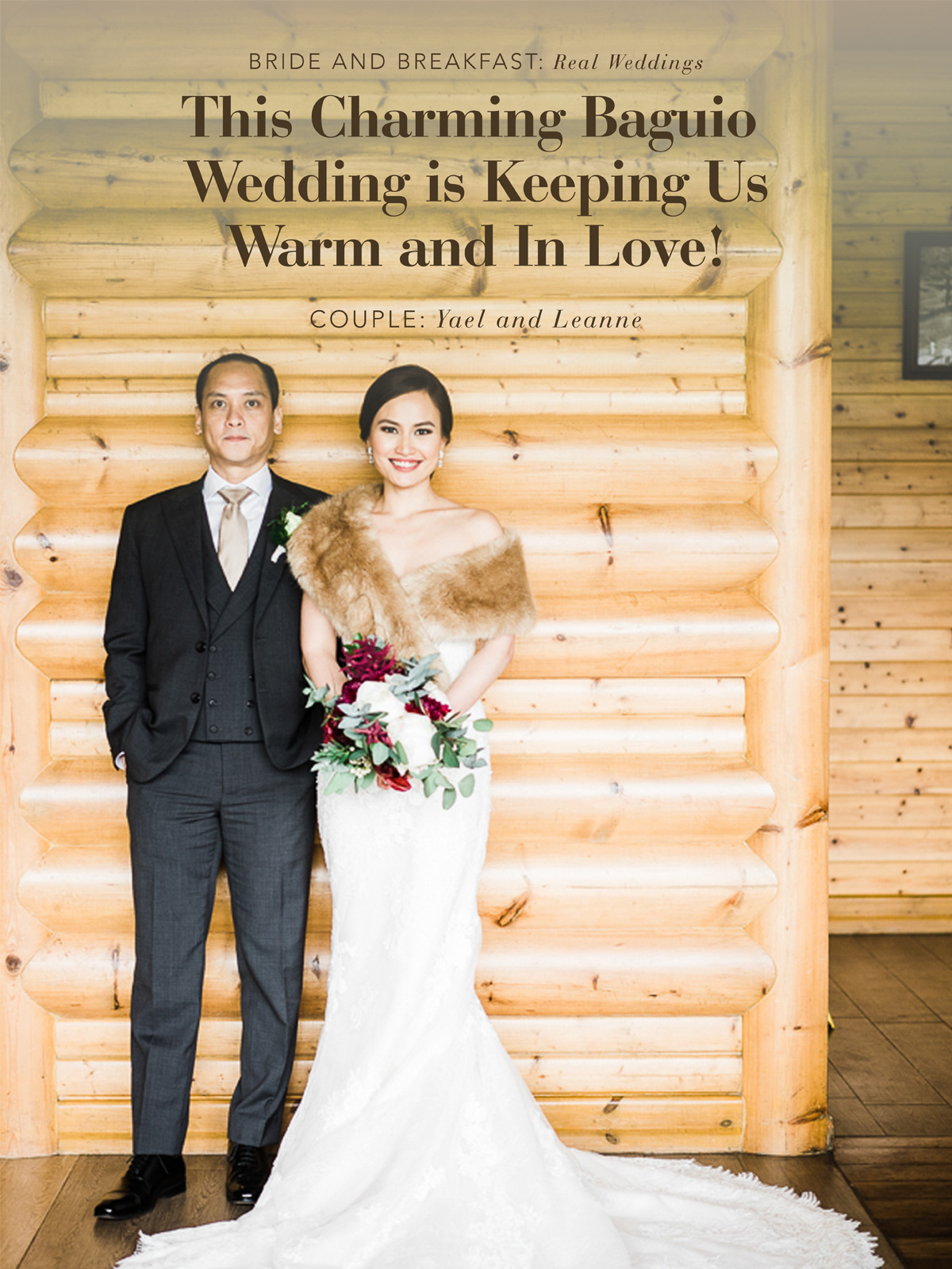 This Charming Baguio Wedding is Keeping Us Warm and In Love!
