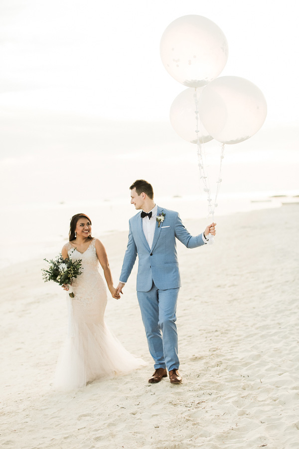 Blue Green Beach Wedding In Bohol Philippines Wedding Blog