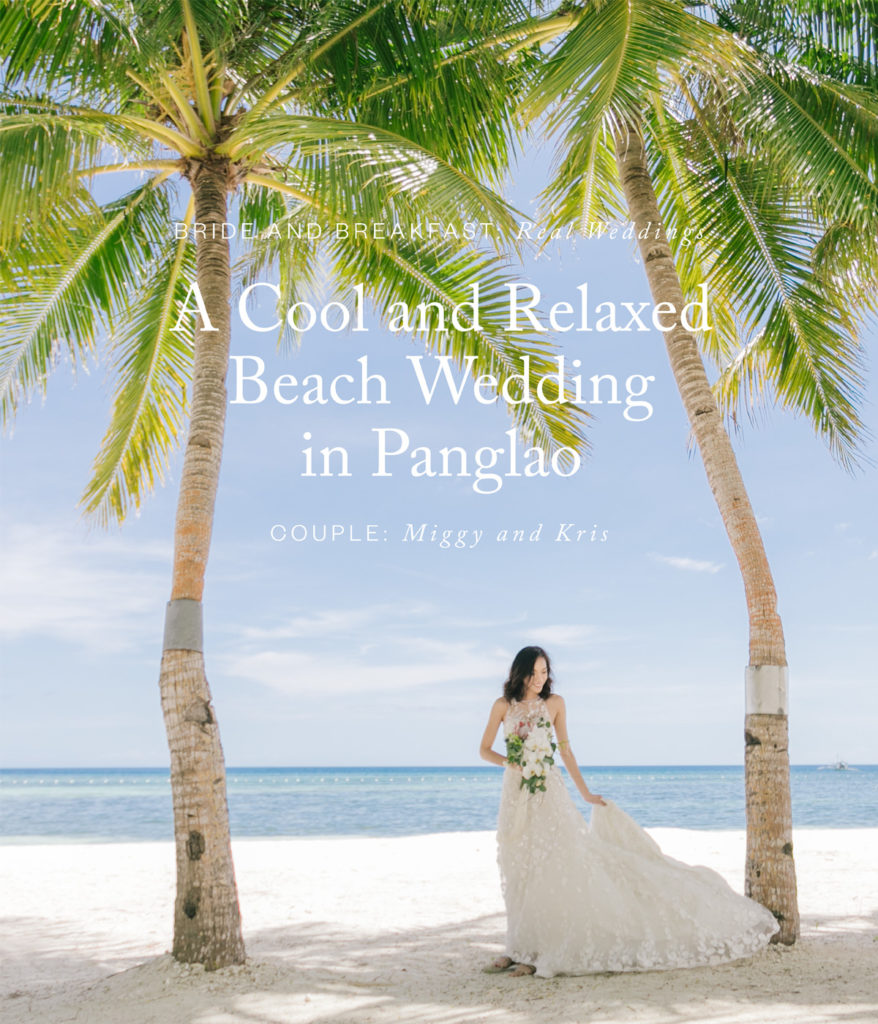 A Cool and Relaxed Beach Wedding in Panglao