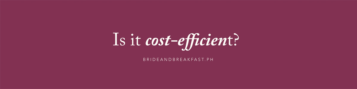 Is it cost-efficient?