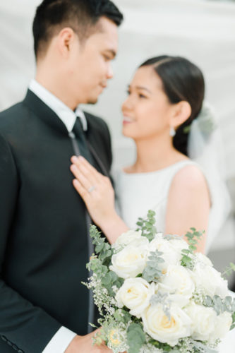 A Fresh Rustic Wedding With Blue 