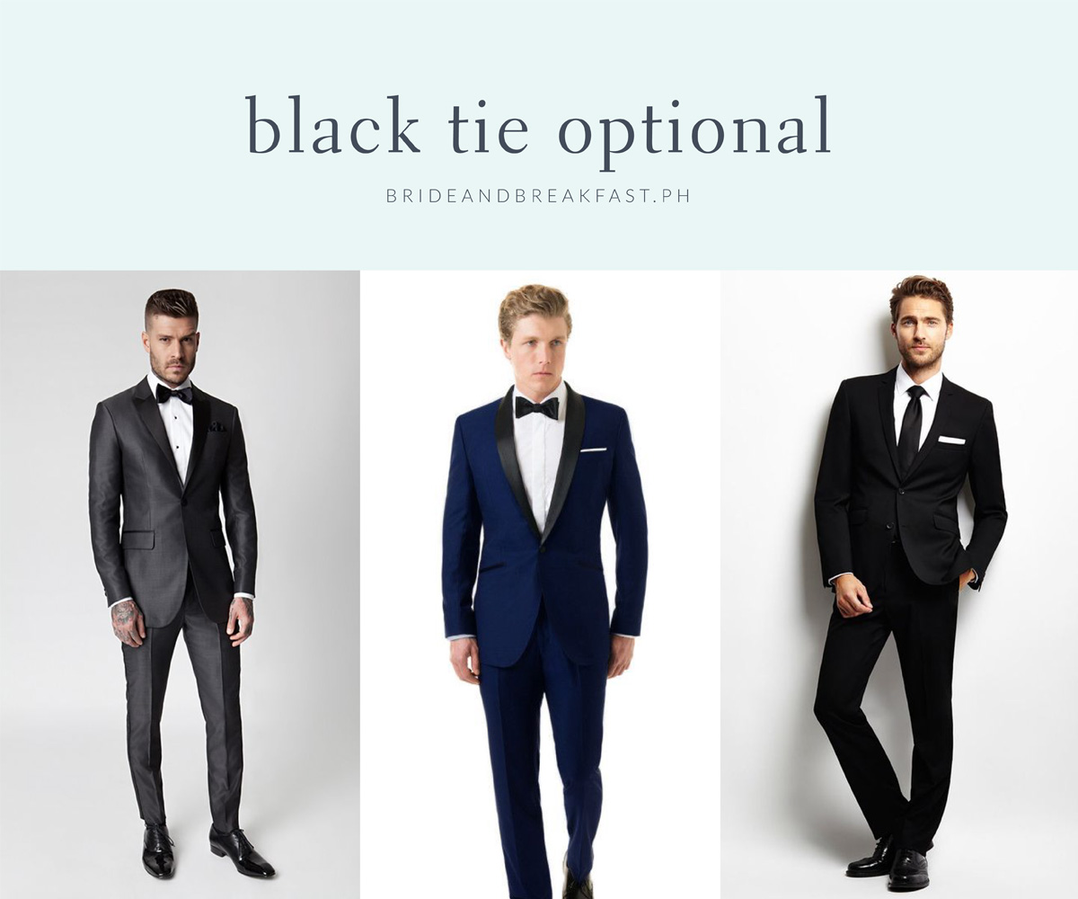 black tie optional wedding dresses