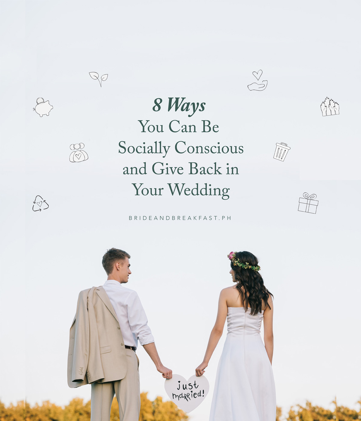 8 Ways You Can Be Socially Conscious and Give Back in Your Wedding