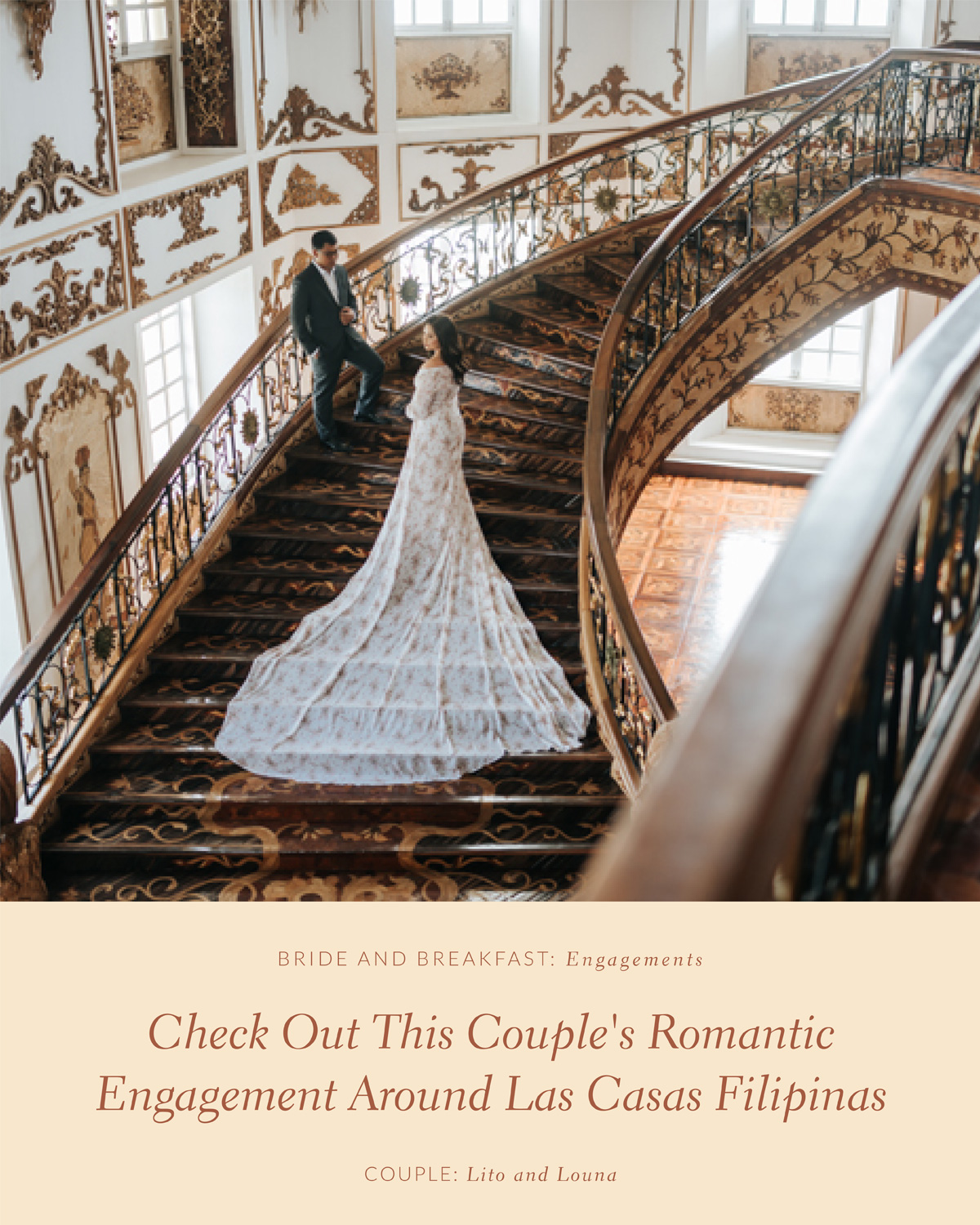 Check Out This Couple's Romantic Engagement Around Las Casas Filipinas