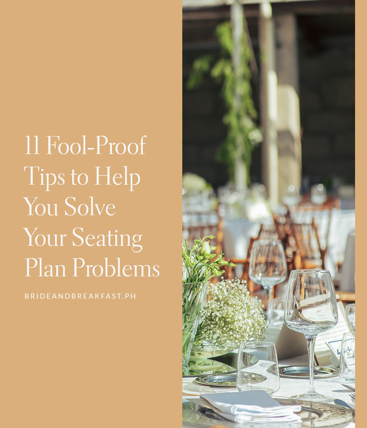 11 Fool-Proof Tips to Help You Solve Your Seating Plan Problems