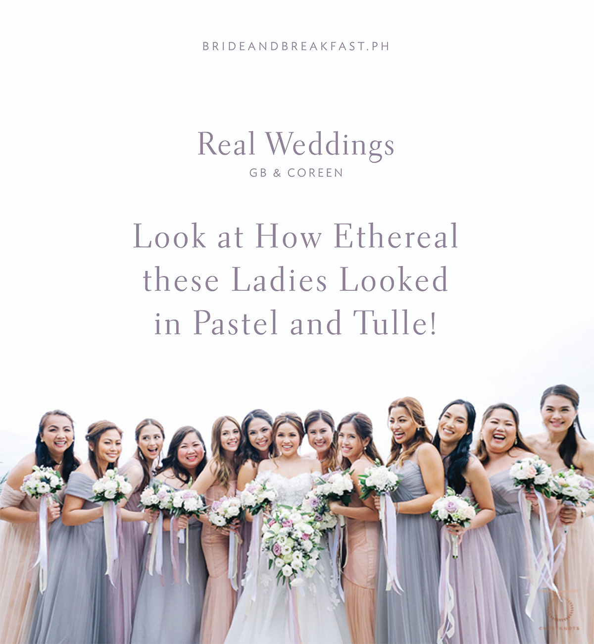Look at How Ethereal these Ladies Looked in Pastel and Tulle!