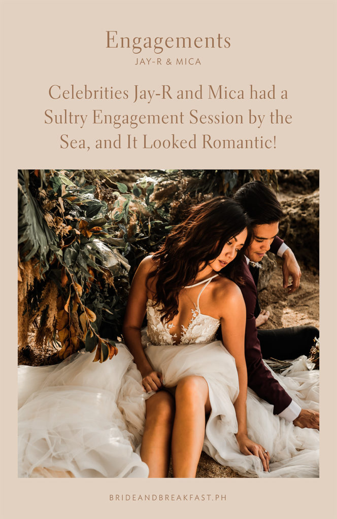 Celebrities Jay-R and Mica had a Sultry Engagement Session by the Sea, and It Looked Romantic!