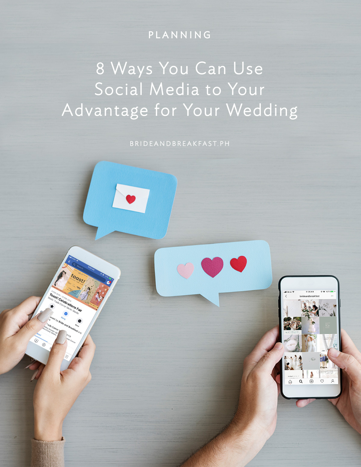 8 Ways You Can Use Social Media to Your Advantage for Your Wedding