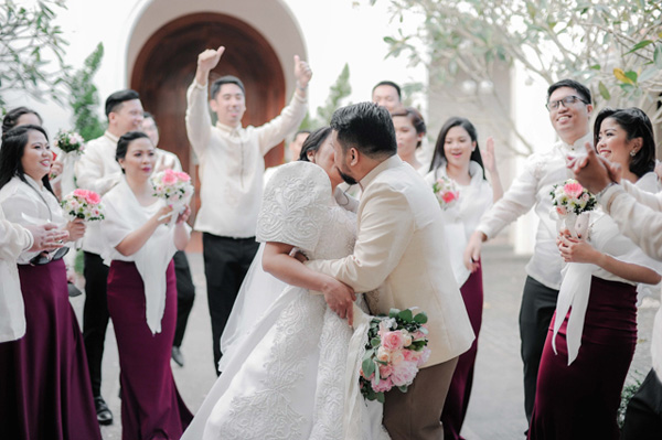 maroon filipiniana