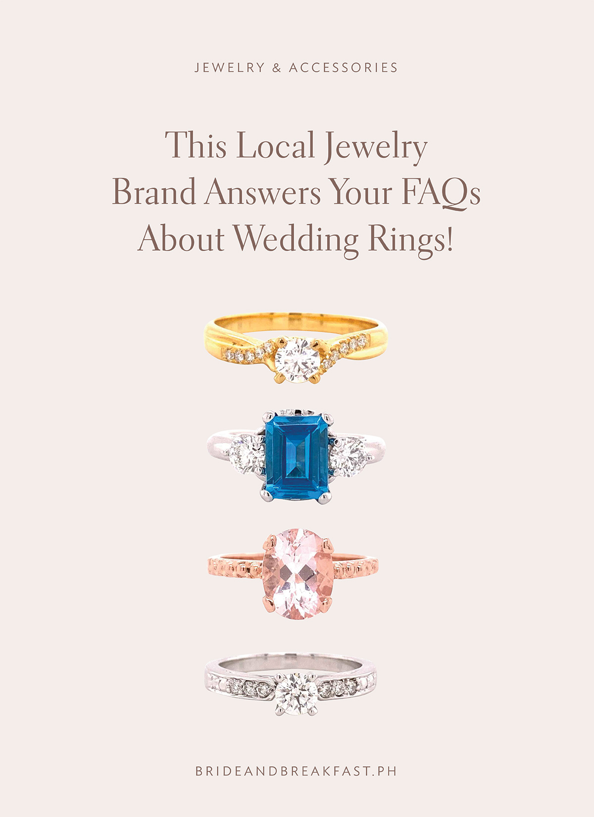 This Local Jewelry Brand Answers Your Questions About Wedding Rings!
