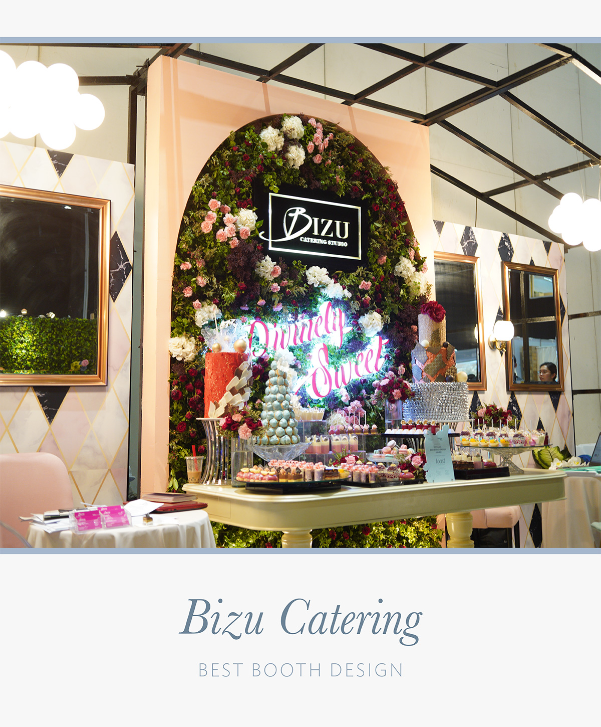 Bizu Catering: Best Booth Design