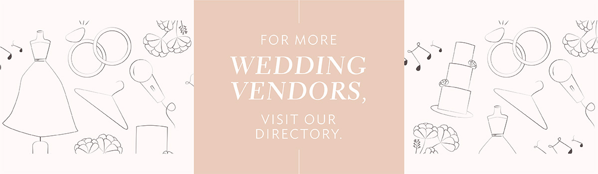 For mire wedding vendors, visit our directory