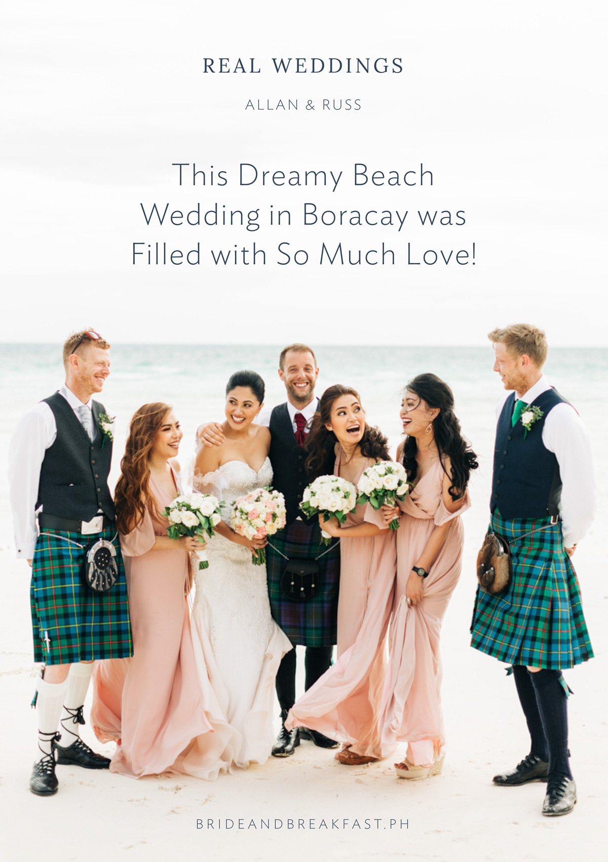 This Dreamy Beach Wedding in Boracay was Filled with So Much Love!