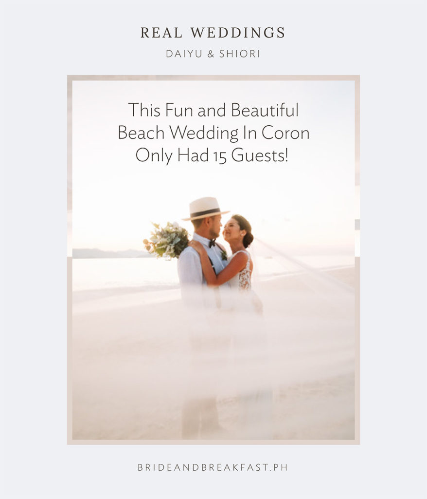 Beach Wedding with 15 Guests | Philippines Wedding Blog