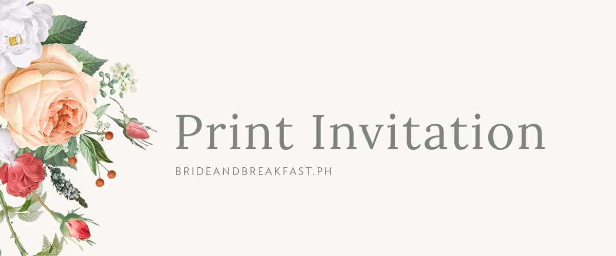 Print Invitation