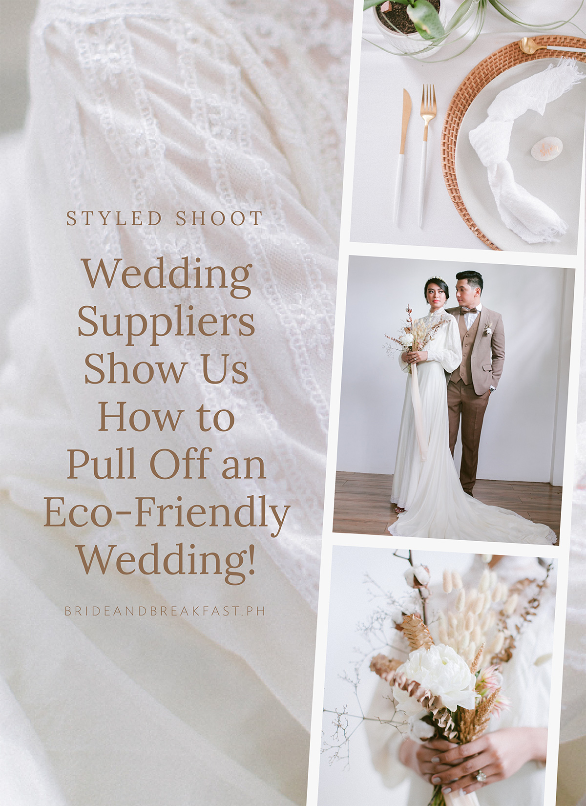 Wedding Suppliers Show Us How to Pull Off an Eco-Friendly Wedding!