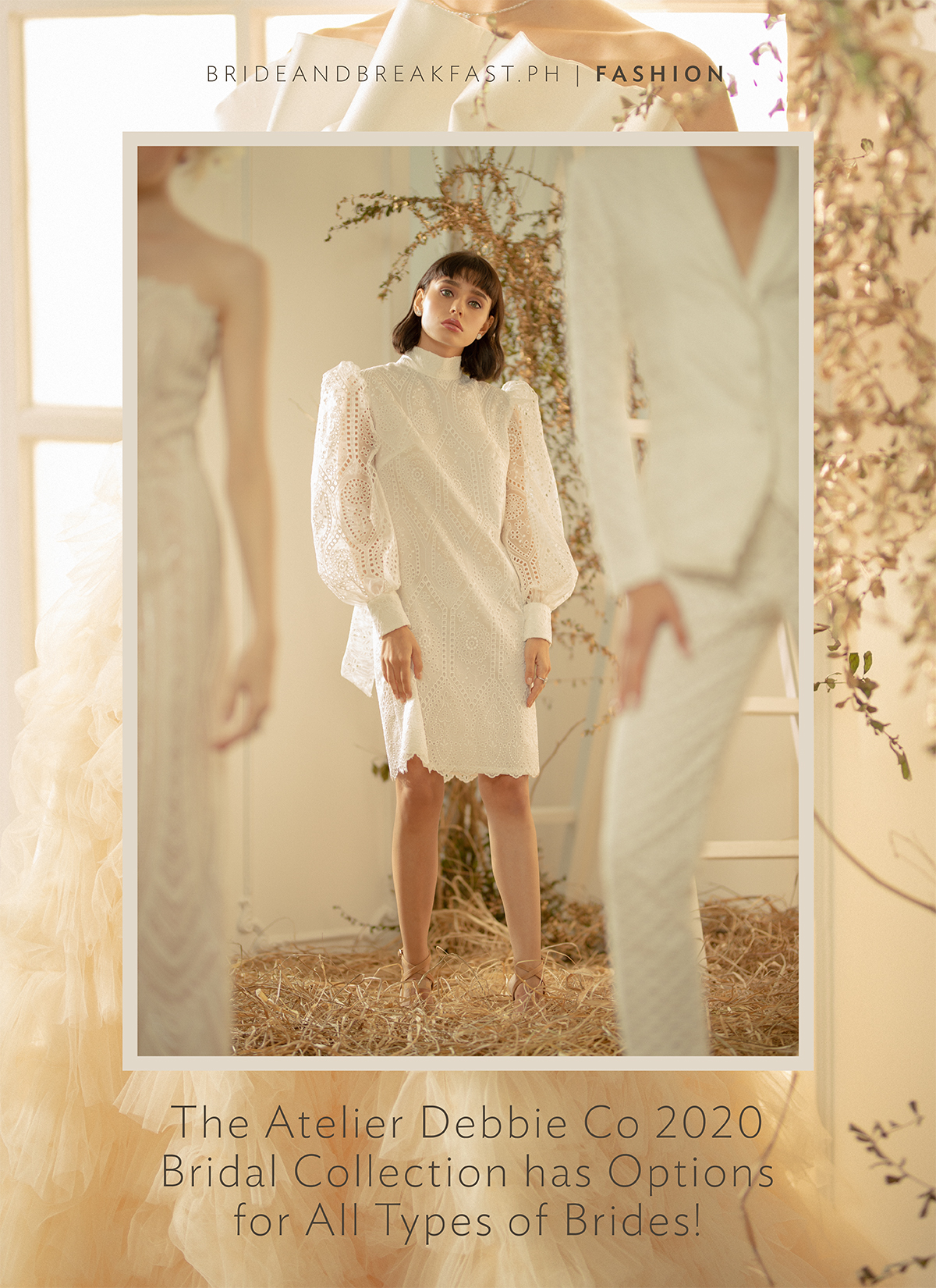 The Atelier Debbie Co 2020 Bridal Collection has Options for All Types of Brides!