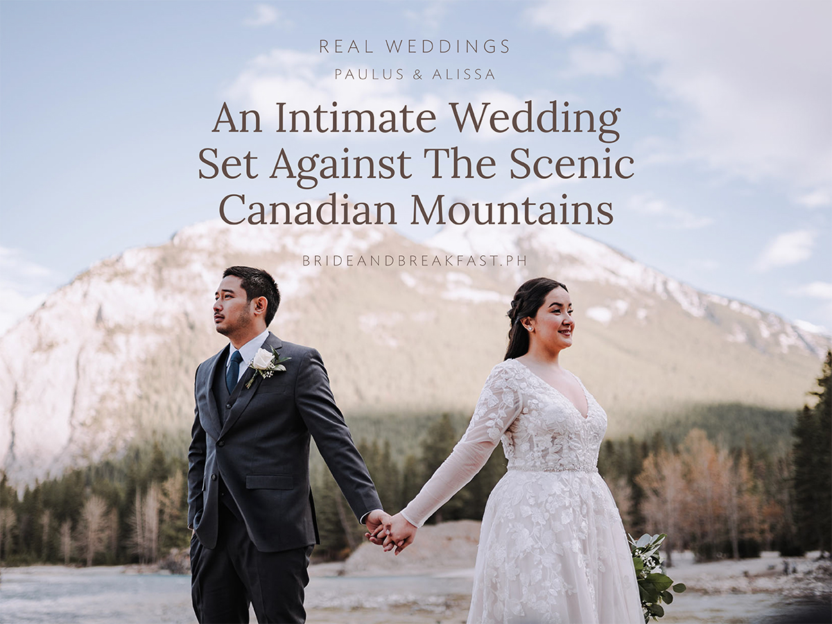 An Intimate Wedding Set Against The Scenic Canadian Mountains