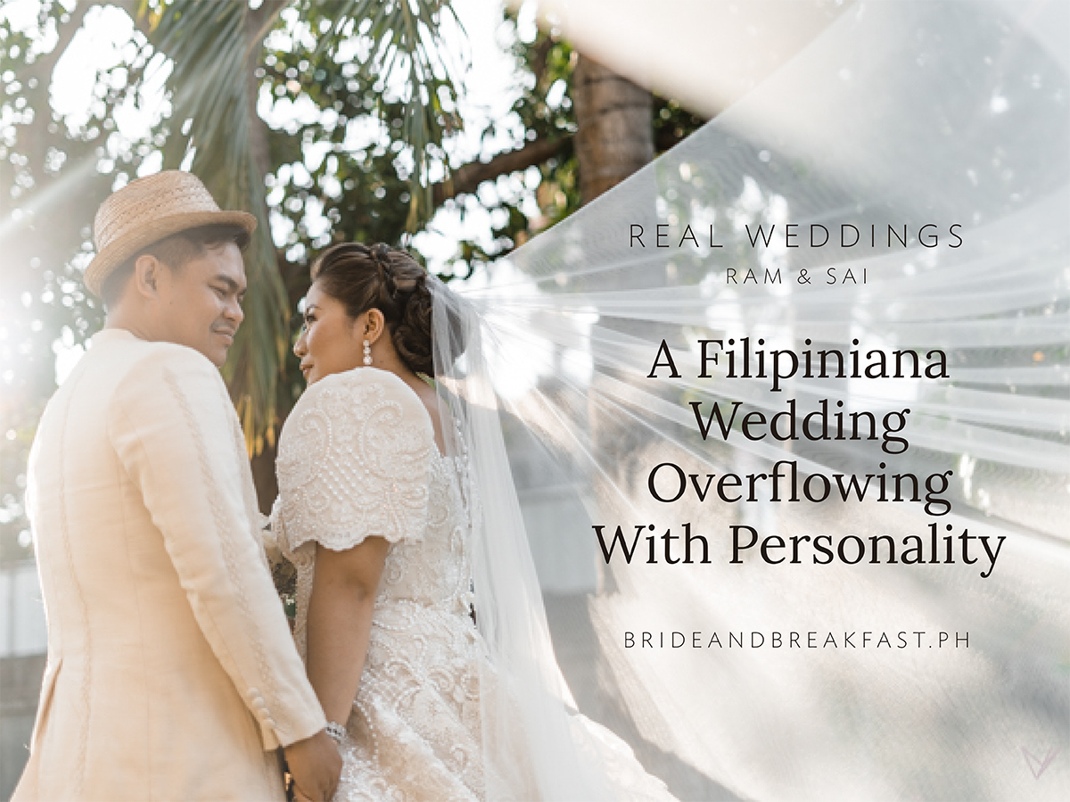 A Filipiniana Wedding Overflowing With Personality