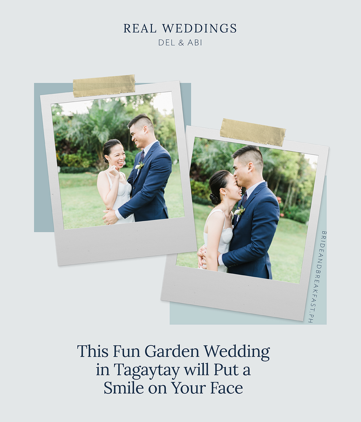 This Fun Garden Wedding in Tagaytay will Put a Smile on Your Face