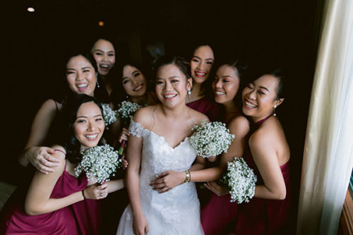 A Wedding with Pops of Magenta and Blue | Philippines Wedding Blog