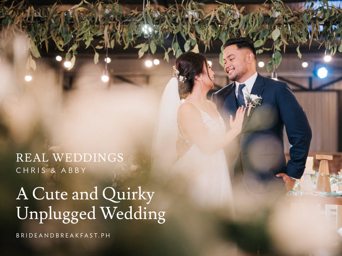 A Cute and Quirky Unplugged Wedding