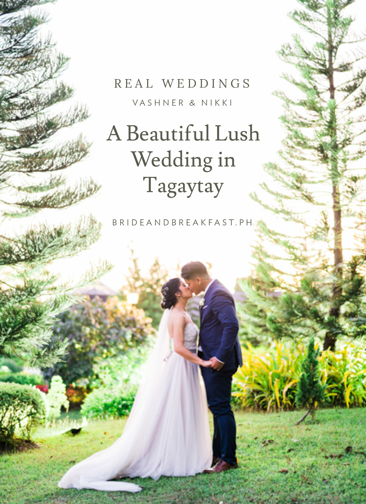 A Beautiful Lush Wedding in Tagaytay