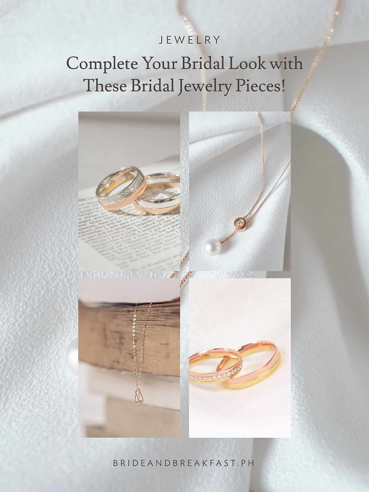 Complete Your Bridal Look with These Bridal Jewelry Pieces!
