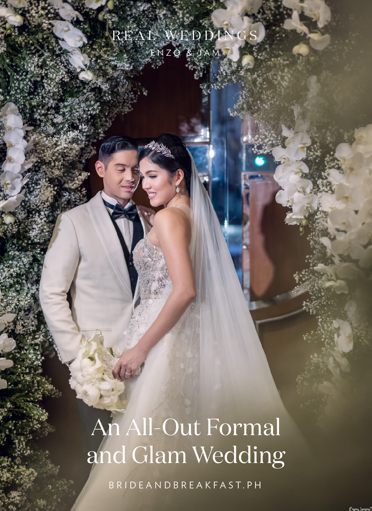An All-Out Formal and Glam Wedding