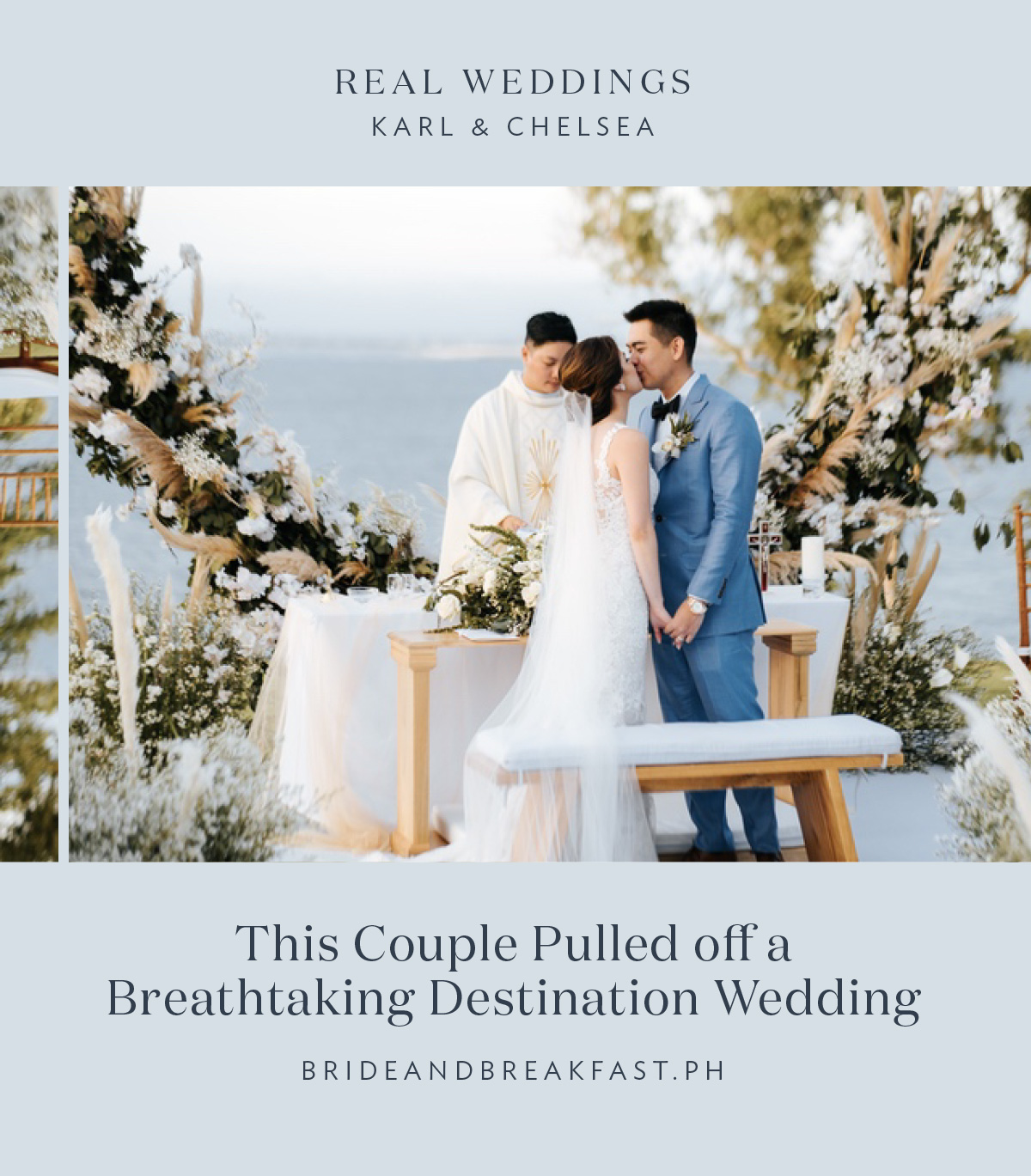 This Couple Pulled off a Breathtaking Destination Wedding