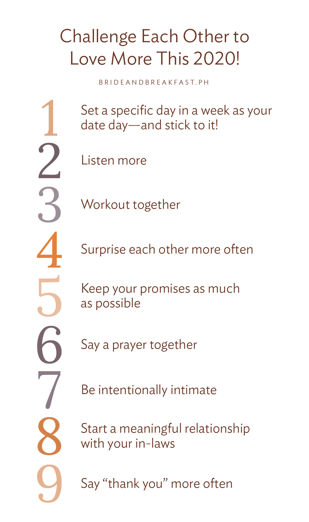 New Year Challenges for Couples