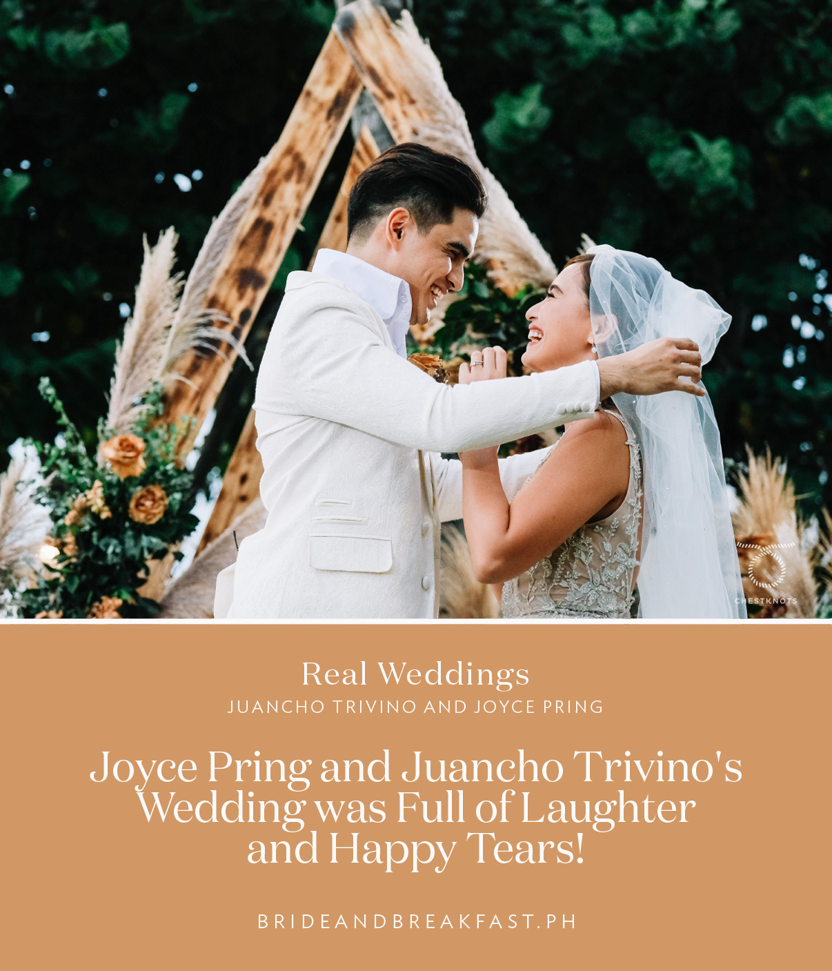 Joyce Pring and Juancho Trivino’s Wedding was Full of Laughter and Happy Tears!